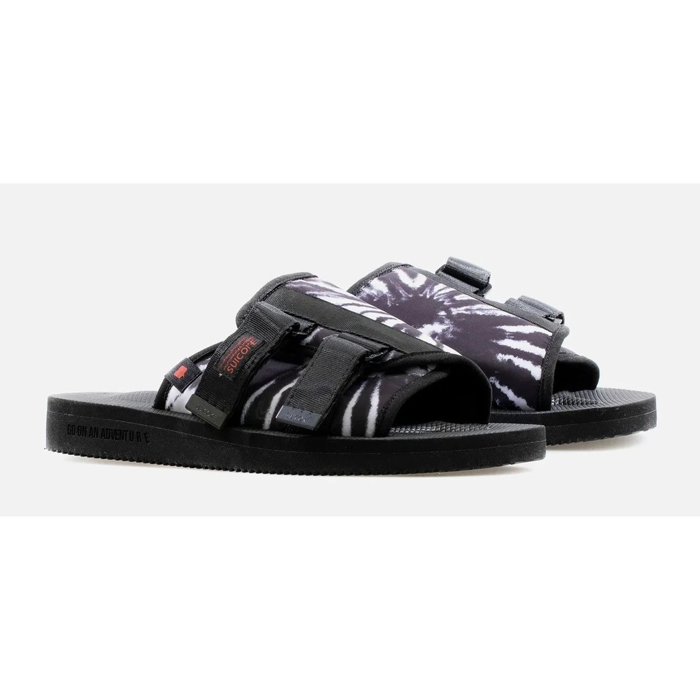 Mens Size 11- SUICOKE x Nice Kicks KAW Cab 'Black Tie Dye' OG-081CAB-NK Sandals